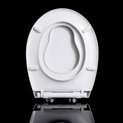 DESKA SEDESOWA WC WOLNOOPADAJĄCA UNIWERSALNA CV-WH-13 BIAŁA DUROPLAST CV-WH-13