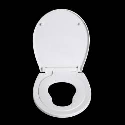 DESKA SEDESOWA WC WOLNOOPADAJĄCA UNIWERSALNA CV-WH-13 BIAŁA DUROPLAST CV-WH-13