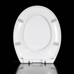 DESKA SEDESOWA WC WOLNOOPADAJĄCA UNIWERSALNA CV-WH-16 BIAŁA DUROPLAST CV-WH-16