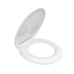 DESKA SEDESOWA WC WOLNOOPADAJĄCA UNIWERSALNA CV-WH-18 BIAŁA DUROPLAST CV-WH-18