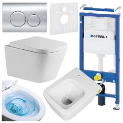 ZESTAW PODTYNKOWY WC STELAŻ GEBERIT DUOFIX MISKA VIVA-WH-TR-02 PRZYCISK DELTA 20 CHROM