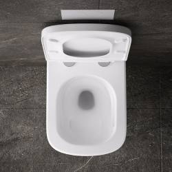ZESTAW PODTYNKOWY WC STELAŻ GEBERIT DUOFIX MISKA VIVA-WH-TR-02 PRZYCISK DELTA 20 CHROM