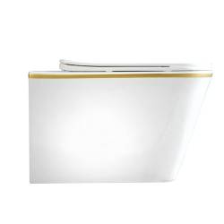ZESTAW PODTYNKOWY WC STELAŻ GEBERIT DUOFIX MISKA RAIN-WH-GL-RIM-03 PRZYCISK DELTA 01 CHROM