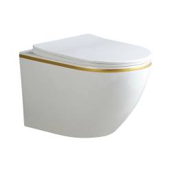 ZESTAW PODTYNKOWY WC STELAŻ GEBERIT DUOFIX MISKA PEAK-WH-GL-RIM-03 PRZYCISK DELTA 01 CHROM