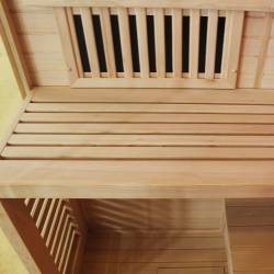 SAUNA INFRARED/FIŃSKA HELSI1 Z PIECEM HARVIA 6KW 4-5 OSOBOWA 180x160 CM 2w1 HELSI1 NEW