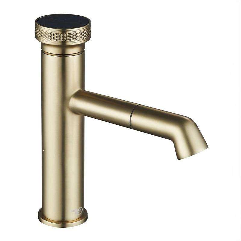 HYDROSAN BATERIA ŁAZIENKOWA CHLOE SZCZOTKOWANE ZŁOTO CHLOE-GL-BR