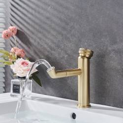 HYDROSAN BATERIA ŁAZIENKOWA CHLOE SZCZOTKOWANE ZŁOTO CHLOE-GL-BR