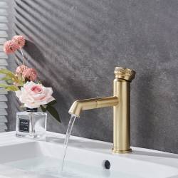 HYDROSAN BATERIA ŁAZIENKOWA CHLOE SZCZOTKOWANE ZŁOTO CHLOE-GL-BR
