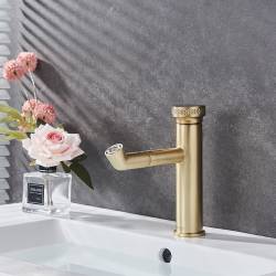 HYDROSAN BATERIA ŁAZIENKOWA CHLOE SZCZOTKOWANE ZŁOTO CHLOE-GL-BR