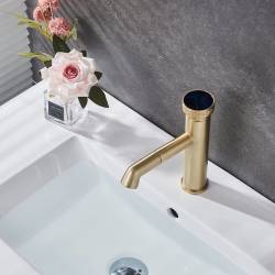 HYDROSAN BATERIA ŁAZIENKOWA CHLOE SZCZOTKOWANE ZŁOTO CHLOE-GL-BR