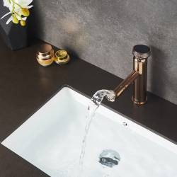 HYDROSAN BATERIA ŁAZIENKOWA CHLOE RÓŻOWE ZŁOTO CHLOE-P-GL