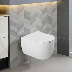 ZESTAW PODTYNKOWY WC STELAŻ GEBERIT DUOFIX MISKA LAKE-WH-TR-03 PRZYCISK DELTA 01 CHROM