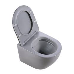 ZESTAW PODTYNKOWY WC STELAŻ GEBERIT DUOFIX MISKA MIZU-MTGR-RIM-03 PRZYCISK DELTA 50 CZARNY MAT