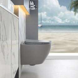 ZESTAW PODTYNKOWY WC STELAŻ GEBERIT DUOFIX MISKA MIZU-MTGR-RIM-03 PRZYCISK DELTA 50 CHROM
