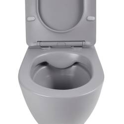 ZESTAW PODTYNKOWY WC STELAŻ GEBERIT DUOFIX MISKA MIZU-MTGR-RIM-03 PRZYCISK DELTA 30 BIAŁY