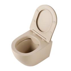 ZESTAW PODTYNKOWY WC STELAŻ GEBERIT DUOFIX MISKA MIZU-CAP-RIM-03 PRZYCISK DELTA 50 CZARNY POŁYSK