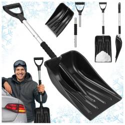 ŁOPATA DO ŚNIEGU DO ODŚNIEŻANIA DO AUTA ALUMINIOWY TRZONEK SZUFLA 84CM ARCTIC