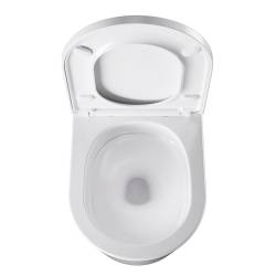 ZESTAW PODTYNKOWY WC STELAŻ GEBERIT DUOFIX MISKA ELITE-WH-02 PRZYCISK DELTA 50 CZARNY POŁYSK