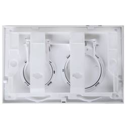 ZESTAW PODTYNKOWY WC STELAŻ HYDROSAN MISKA MIZU-WH-RIM-01 PRZYCISK BUTTON-4-WH BIAŁY