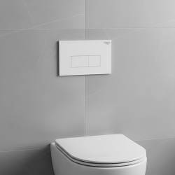ZESTAW PODTYNKOWY WC STELAŻ HYDROSAN MISKA MIZU-WH-RIM-02 PRZYCISK BUTTON-5-WH BIAŁY