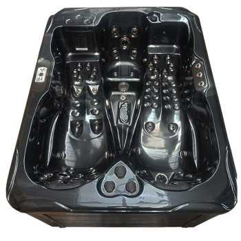 JACUZZI OGRODOWE WANNA SPA102 210x160 Czarna fala oceanu