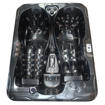 JACUZZI OGRODOWE WANNA SPA102 210x160 Czarna fala oceanu