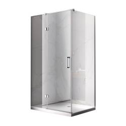 KABINA PRYSZNICOWA PROSTOKĄTNA ZES-KZ03B-110X90 CHROM 110x90 CM