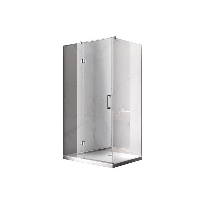KABINA PRYSZNICOWA PROSTOKĄTNA ZES-KZ03B-110X90 CHROM 110x90 CM