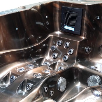 JACUZZI OGRODOWE WANNA SPA102 210x160 Magma gold