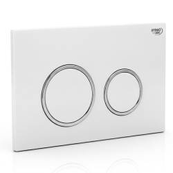 ZESTAW PODTYNKOWY WC STELAŻ HYDROSAN MISKA MIZU-BL-RIM-03 PRZYCISK BUTTON-4-WH BIAŁY