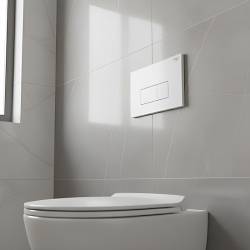 ZESTAW PODTYNKOWY WC STELAŻ HYDROSAN MISKA MIZU-BL-RIM-03 PRZYCISK BUTTON-5-WH BIAŁY