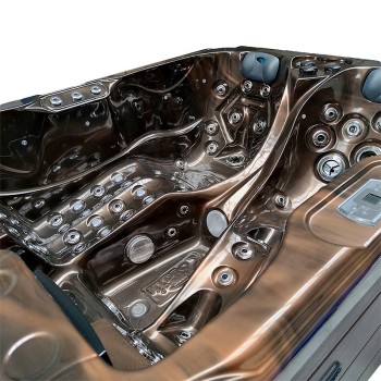JACUZZI OGRODOWE WANNA SPA102 210x160 Magma gold obudowa antracyt