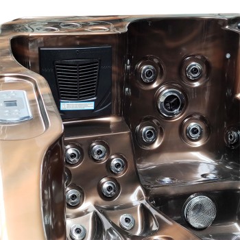 JACUZZI OGRODOWE WANNA SPA102 210x160 Magma gold obudowa antracyt
