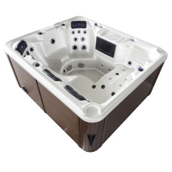 JACUZZI OGRODOWE WANNA SPA105 220x190 Biała perła