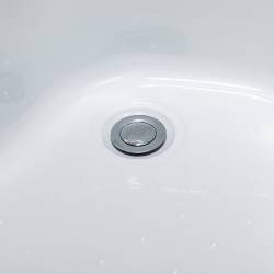 KABINA PRYSZNICOWA PÓŁOKRĄGŁA Z BRODZIKIEM MAJA CHROM MROŻONE SZKŁO 80X80 MAJA-CH-FR-80X80
