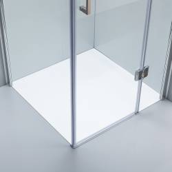 KABINA PRYSZNICOWA KWADRATOWA ZES-KZ1390B-90 CHROM 90x90 CM