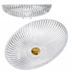 UMYWALKA NABLATOWA SZKLANA OWALNA BRILLANT3-TR-510 TRANSPARENTNA BRILLANT3-TR-510