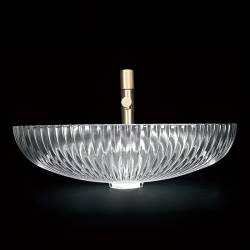UMYWALKA NABLATOWA SZKLANA OWALNA BRILLANT3-TR-510 TRANSPARENTNA BRILLANT3-TR-510