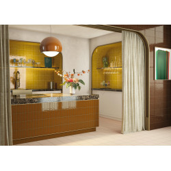 Quintessenza AMARCORD MIELE - 5x15 CM Płytka ceramiczna dekoracyjna AMA101L