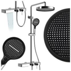 BATERIA PRYSZNICOWA ŁAZIENKOWA ANDREA CHROM ANDREA-CH
