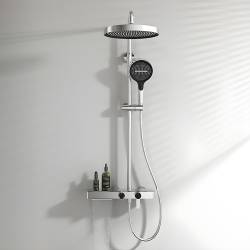 BATERIA PRYSZNICOWA ŁAZIENKOWA ANDREA CHROM ANDREA-CH