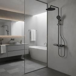 BATERIA PRYSZNICOWA ŁAZIENKOWA VIVIEN SZARA VIVIEN-GR