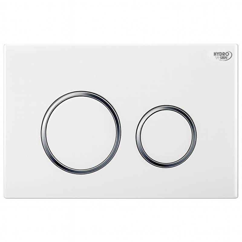 ZESTAW PODTYNKOWY WC STELAŻ HYDROSAN MISKA PURO-WH-03 PRZYCISK BUTTON-4-WH BIAŁY