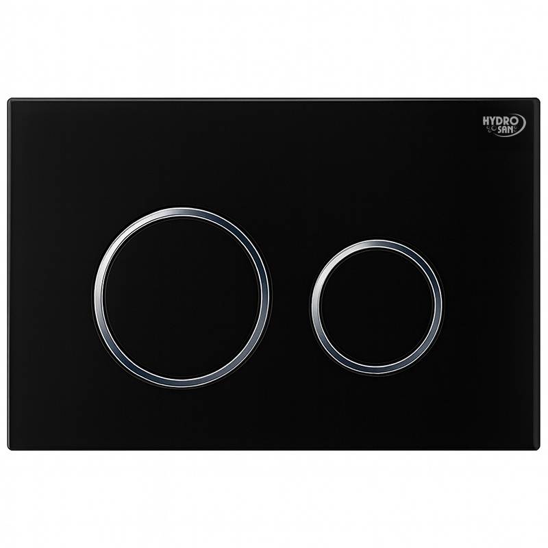 ZESTAW PODTYNKOWY WC STELAŻ HYDROSAN MISKA PURO-WH-03 PRZYCISK BUTTON-4-BL CZARNY