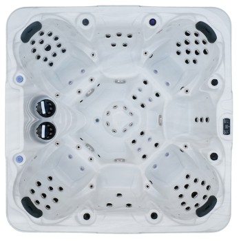 JACUZZI OGRODOWE WANNA SPA206 NORDIC 230x230 BIAŁY MARMUR