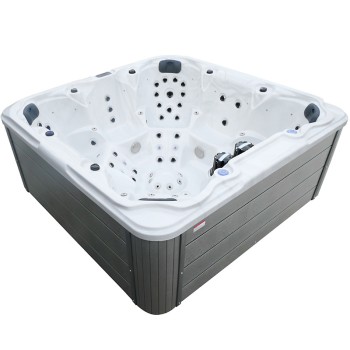 JACUZZI OGRODOWE WANNA SPA206 NORDIC 230x230 BIAŁY MARMUR