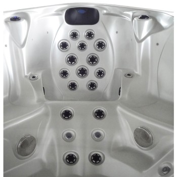 JACUZZI OGRODOWE WANNA SPA206 NORDIC 230x230 BIAŁY MARMUR