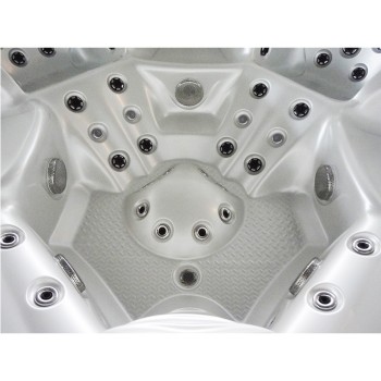 JACUZZI OGRODOWE WANNA SPA206 NORDIC 230x230 BIAŁY MARMUR