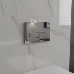ZESTAW PODTYNKOWY WC STELAŻ HYDROSAN MISKA PURO-WH-03 PRZYCISK BUTTON-6-CH CHROM