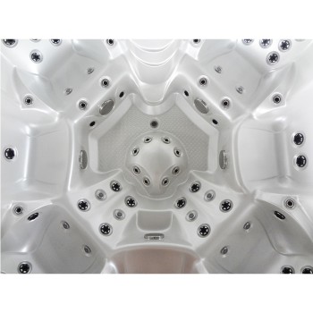 JACUZZI OGRODOWE WANNA SPA206 NORDIC 230x230 BIAŁY MARMUR